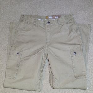 NWT 36x36 Carhartt Men's Tan Cargo Pants